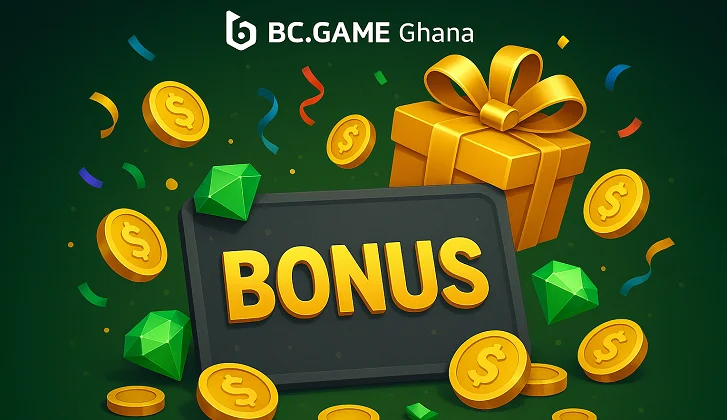 BC Game Ghana list of all bonuses available